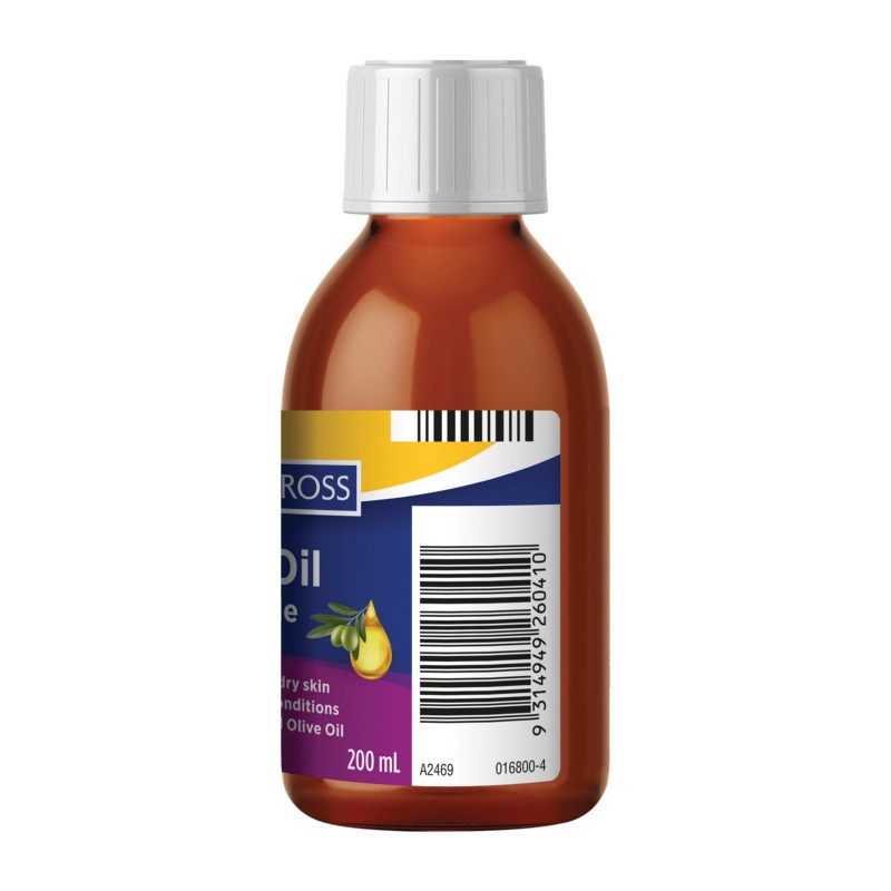 Buy Gold Cross Olive Oil 200ml Online at Pharmacy Direct